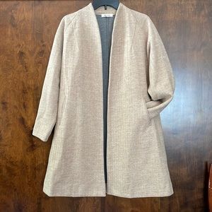 Madewell Camel Wool Blend Coat Size Small